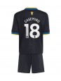 Manchester United Casemiro #18 Kolmaspaita Lasten 2025-26 Lyhythihainen (+ shortsit)